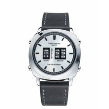Load image into Gallery viewer, Chrome Case | Silver dial | Black Strap | 3904-03    