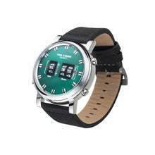 Load image into Gallery viewer, Chrome case | Green Dial | Black Strap | 3910-05