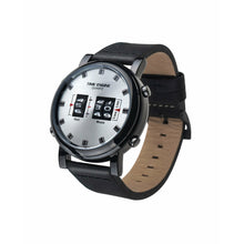 Load image into Gallery viewer, IP Black Case | Silver Dial | Black Strap | 3910-06
